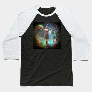 Droid ascension in vivid space Baseball T-Shirt